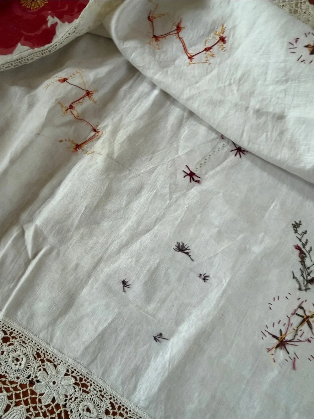 Vintage handmade elegant
